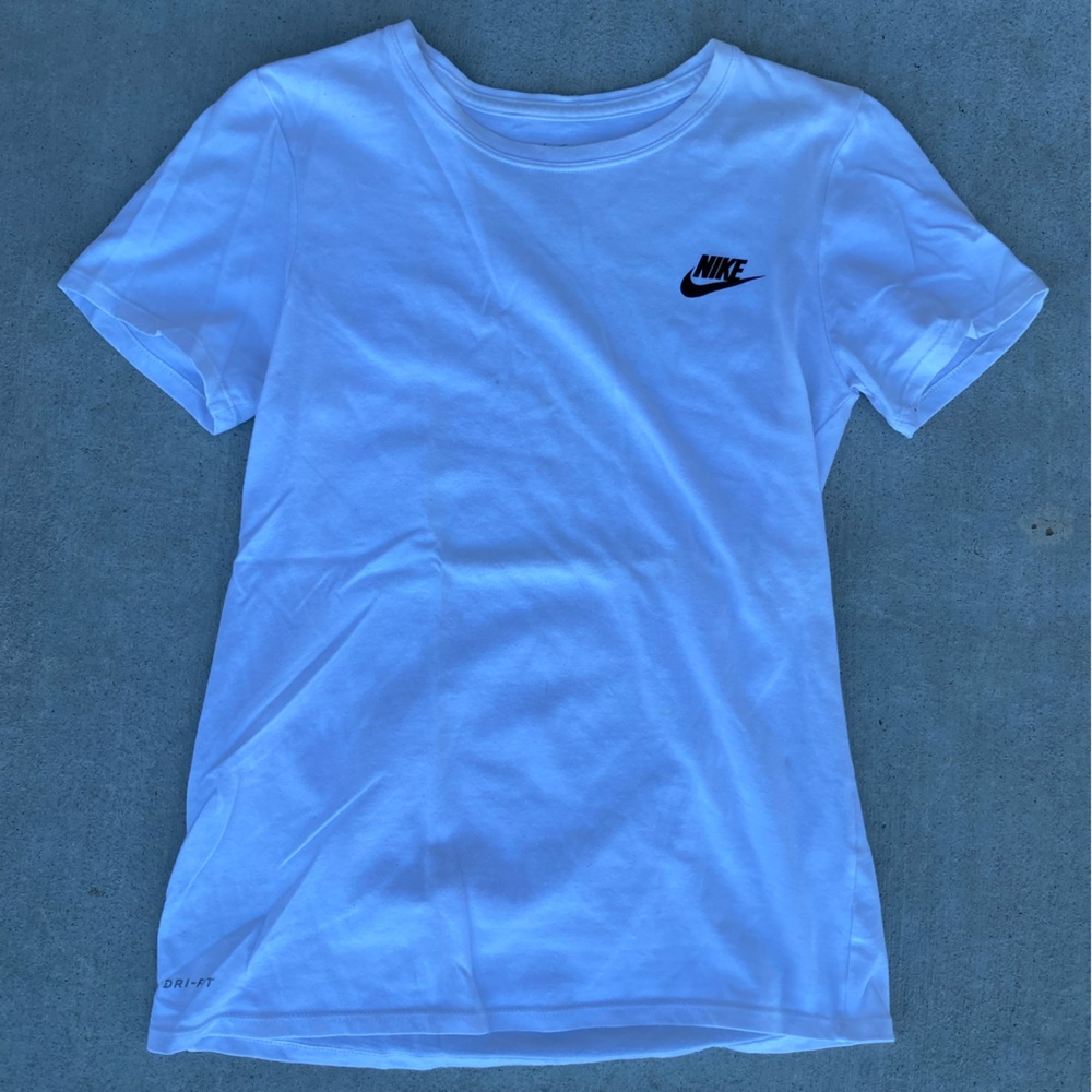 Nike Women's White Dri-FIT Tee